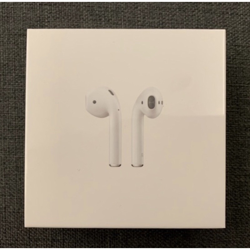 （全新薄膜未拆，神腦國際買的） Apple AirPods 搭配充電盒 無線耳機 原廠全新未拆封 A1602