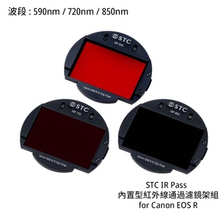 STC 590nm 720nm 850nm 內建型紅外線通過濾鏡架組for Canon EOS R [相機專家] 公司貨