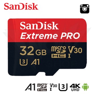 sandisk extreme pro 32g 64g v30 micro sd u3 uhs-i 高速 記憶卡