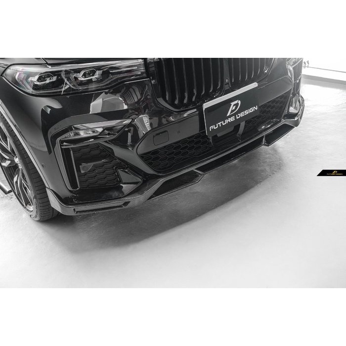 【政銓企業】BMW G07 X7 FD 品牌 兩件式 高品質 CARBON 碳纖維 卡夢 前下巴 免費安裝