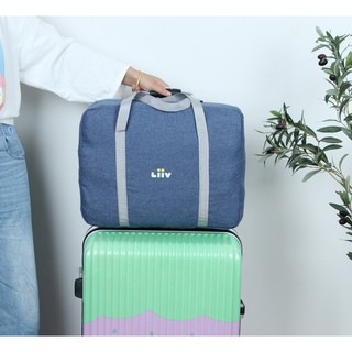 旅行去吧 韓國品牌限定 LIIV 行李箱 折疊旅行袋 提袋 運動肩揹包 旅行收納袋(LBL8)
