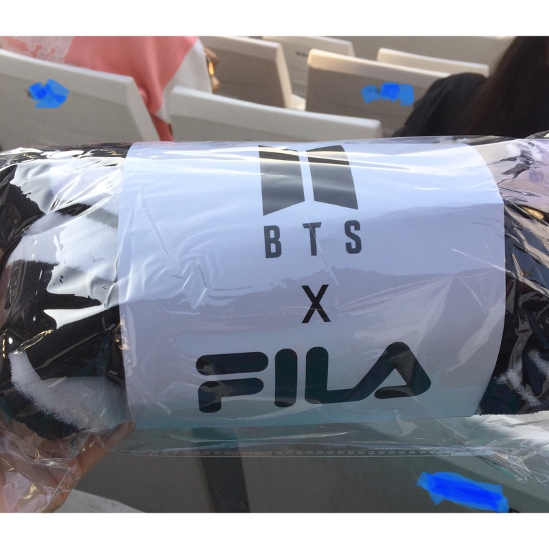BTS防彈少年團 SYS首爾終場演唱會BTSxFlLA聯名毛毯