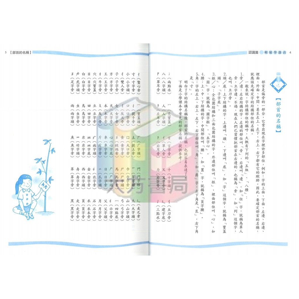 國小國語輔材 輕鬆學部首 螢火蟲出版社 大方書局 國小國中參考書網路書局 蝦皮購物