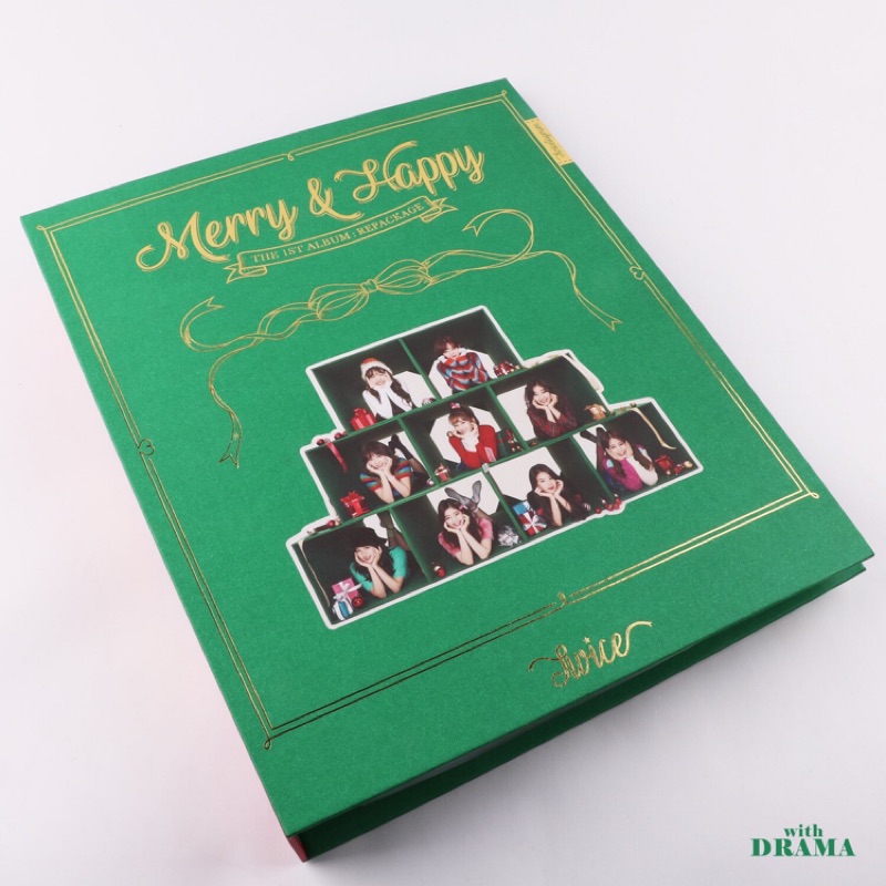 TWICE OFFICIAL MERRY&amp;HAPPY 聖誕版卡冊