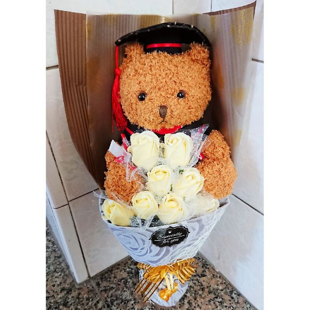 博士熊花束 優惠推薦 21年4月 蝦皮購物台灣