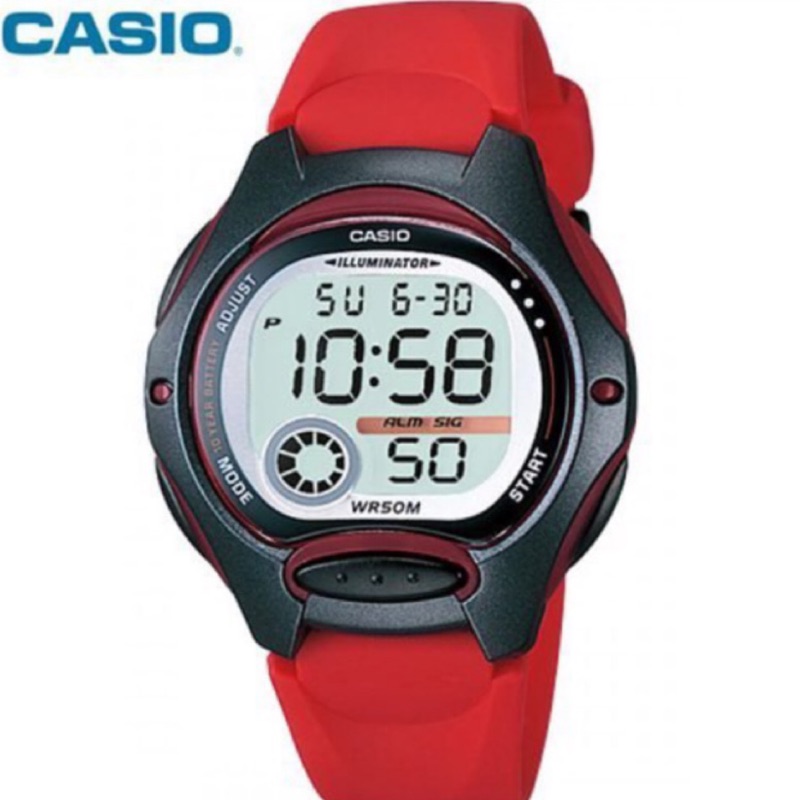 CASIO 卡西歐 多功能造型運動錶 LW-200 LW-200 -4A