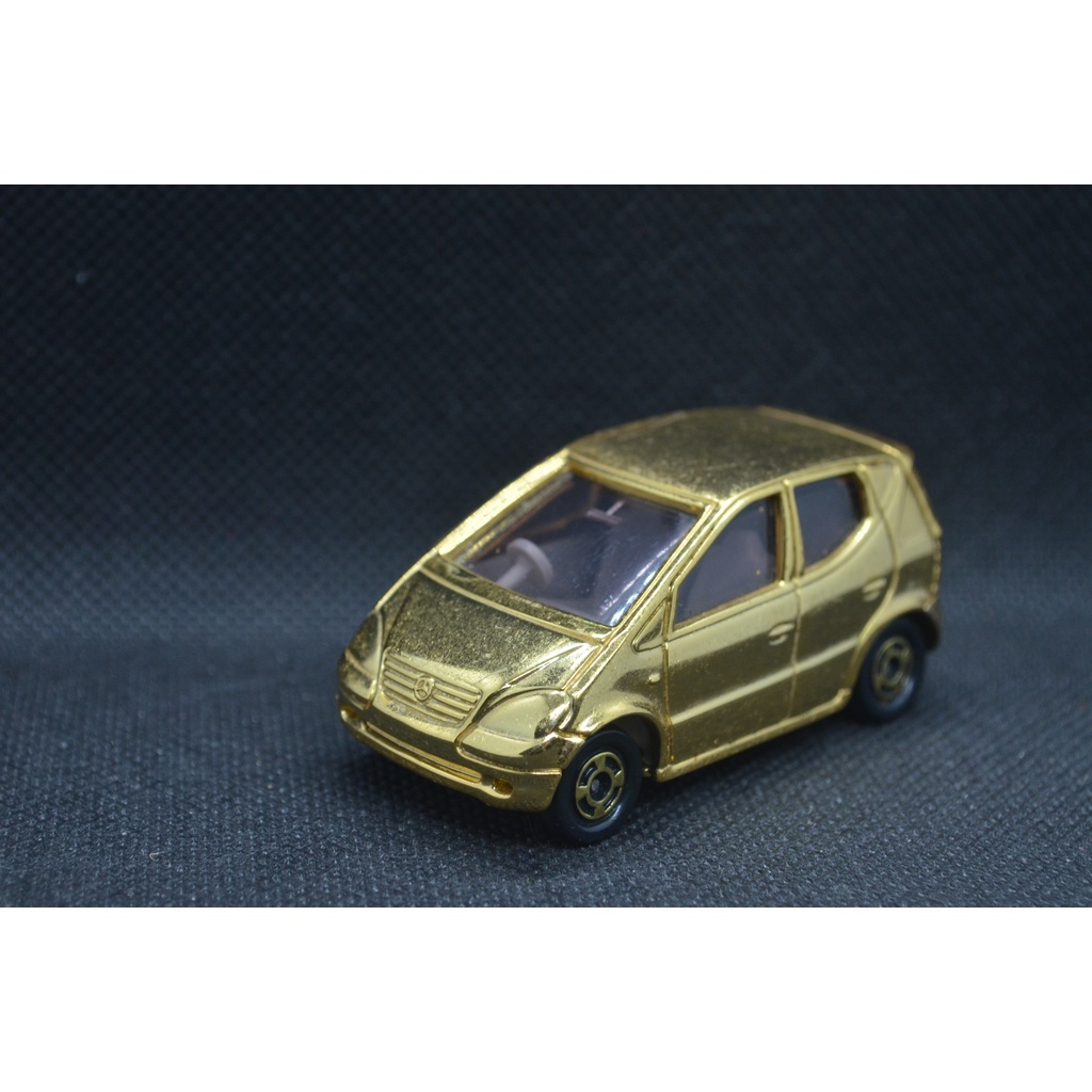 【T'Toyz】 Tomica 2000年 股東紀念品 Benz A class 鍍金色 無盒 附膠盒 日版 中國製