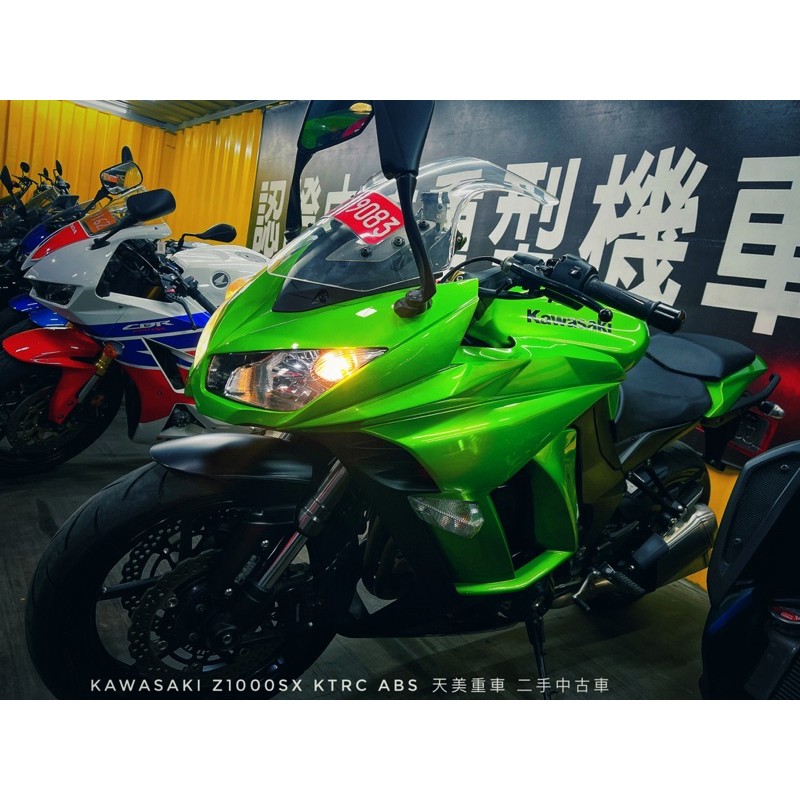 天美重車中古車kawasaki Z1000sx Ktrc Abs 川崎中古車款紅牌重機 蝦皮購物