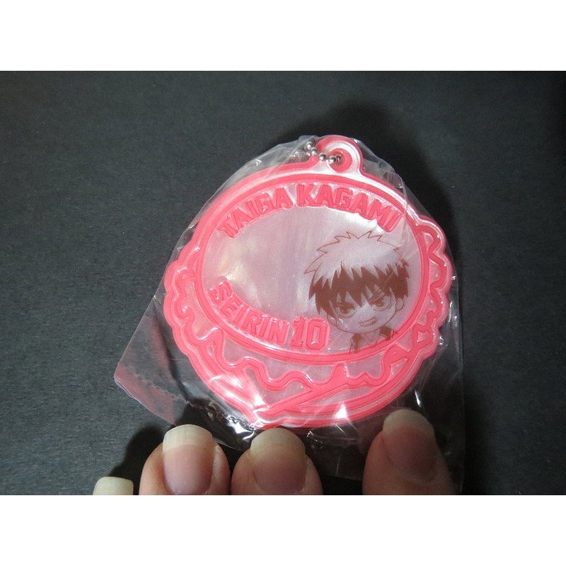 [加冰 已斷貨] ()  影子籃球員 黑子的籃球 轉蛋 扭蛋 BANDAI 小物系列 火神大我 反光 塑膠吊飾 球鏈吊飾