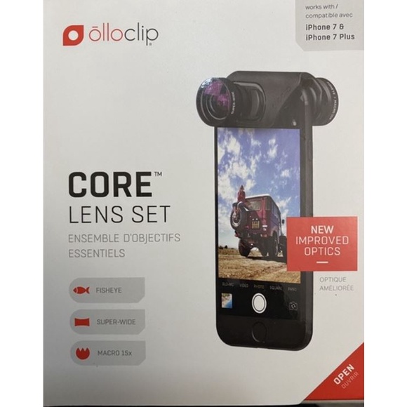 Olloclip CORE LENS SET 魚眼.超廣角.微距15 For IPhone 7/7+