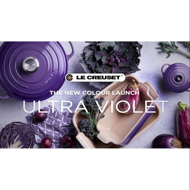 【巧藝廚房用品專賣店】新貨到Le Creuset 典藏鑄鐵黑珐瑯26cm媽咪鍋 鋼頭 星河紫 特價8200元