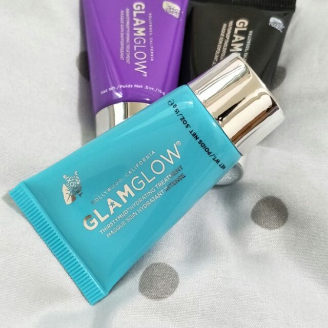 正品GLAMGLOW瞬效補水發光面膜