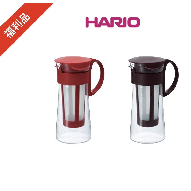 福利品 HARIO冷泡式咖啡壺600ml/1000ml (MCPN-7R. CBR / MCPN-14R.CBR)