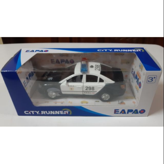 EAPAO CITY RUNNER 警車系統-交通大隊警車 合金 模型 警車