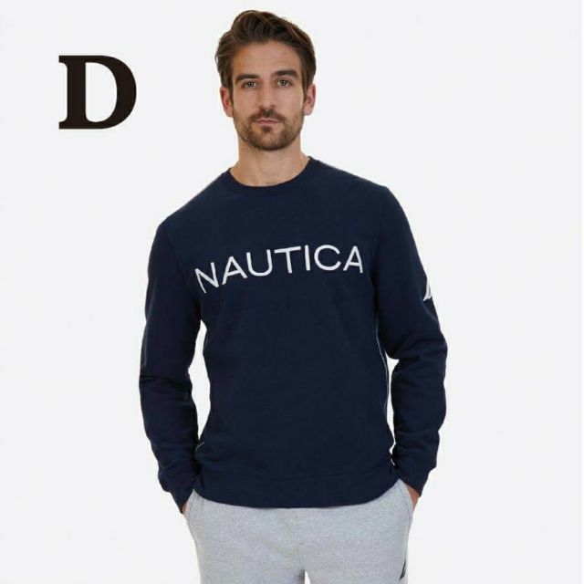 Nautica 刺繡logo大學t/衛衣-預訂保留