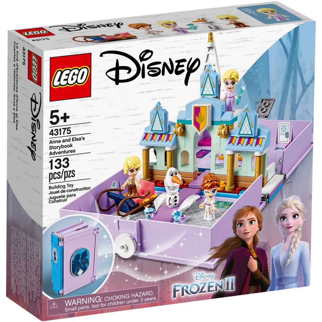 《熊樂家║高雄 樂高 專賣》LEGO 43175 安娜與艾莎的口袋故事書 Disney