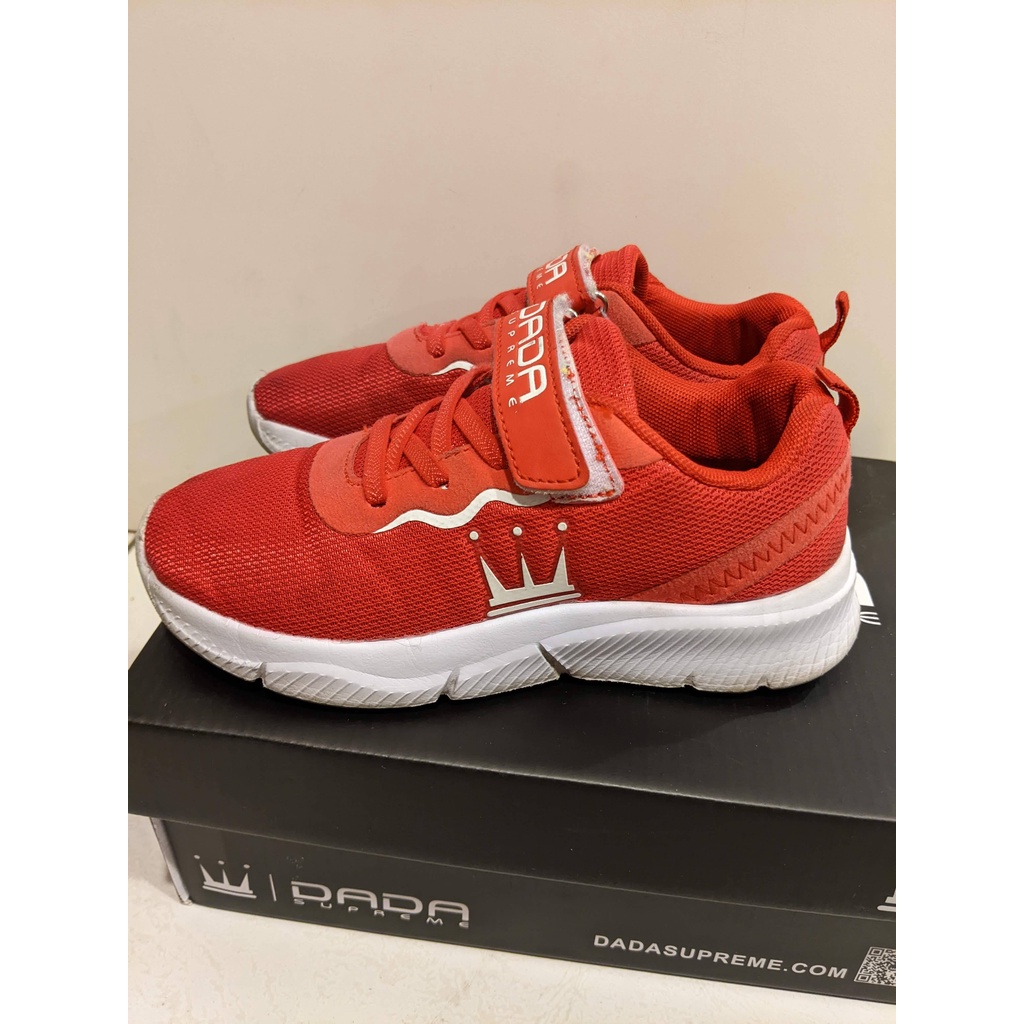 Dada 紅色網布運動鞋(20.5cm) 八成新