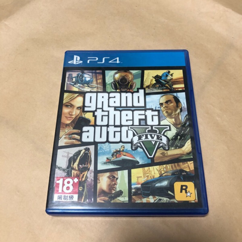 PS4 GTA5 中英文合版（二手）