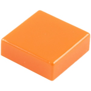 [樂磚庫] LEGO 3070 平滑板 基本型 橘色 1x1 4119670 4277770 4558595