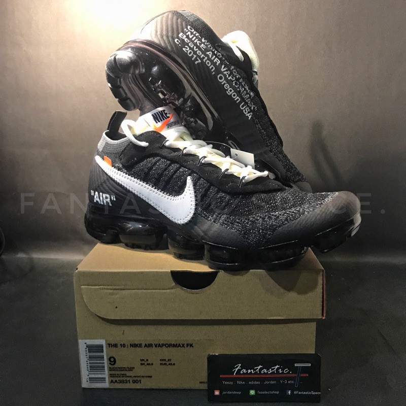 vapormax off white fake vs real