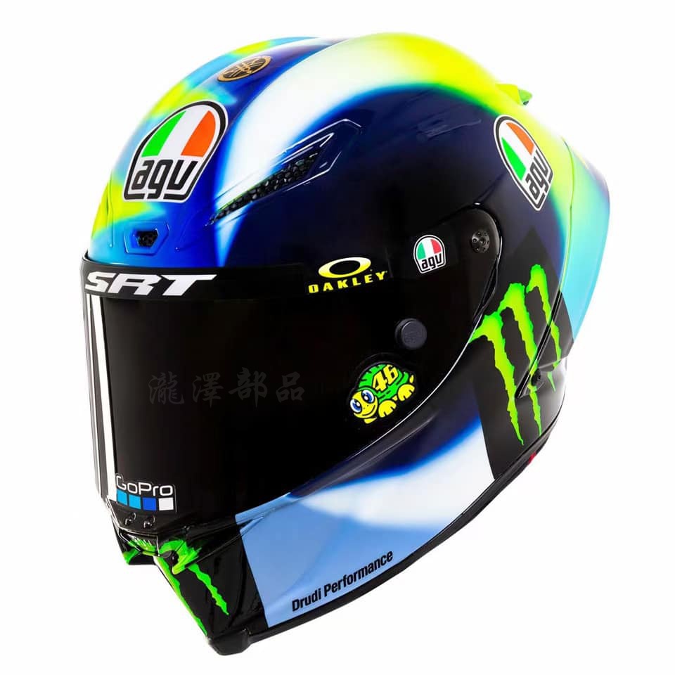 瀧澤部品 義大利 AGV Pista GP RR 全罩安全帽 Soleluna 2021 末代 頂級 限量 羅西 亞洲版