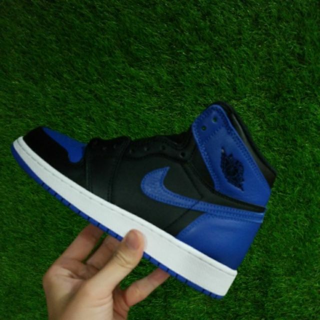 Nike Jordan 1 OG 黑藍 女鞋 23.5 cm 5y Aj1 royal blue 可交換 25cm 現貨