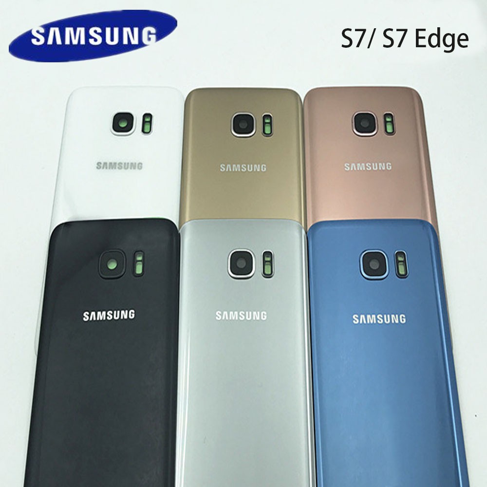 三星Galaxy S7 G930 S7 Edge G935 電池後蓋  電蓋 玻璃背蓋 帶背膠 鏡片 現貨