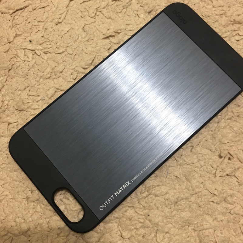 Elago Outfit iPhone 6/6S Plus 5.5吋 鋁合金保護殼（鐵灰*鐵灰）