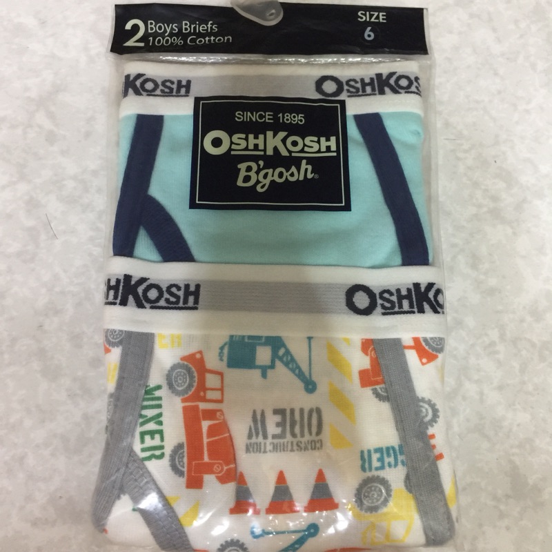 全新 Oshkosh 男童內褲
