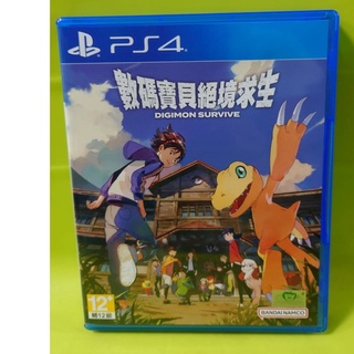 PS4~數碼寶貝絕境求生~亞版中文介面[角色扮演]中古良品~
