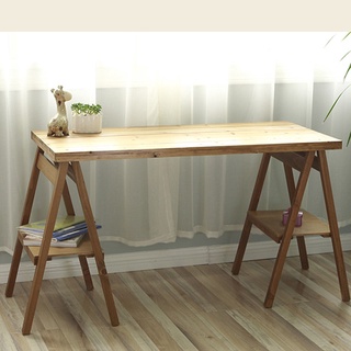 折疊桌 桌子 便攜桌 可折疊拆裝實木桌子簡易家用飯桌寫字桌復古奶茶店咖啡廳做舊餐桌