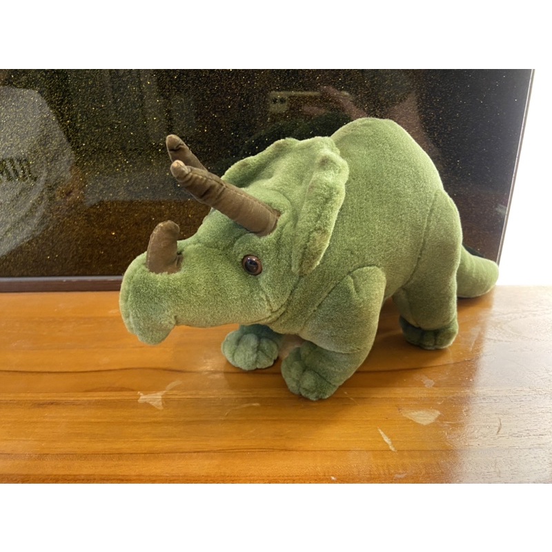 【二手現貨】犀牛寶寶 🦏 恐龍 綠 💚 布偶 玩偶 娃娃