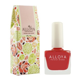 ALLOYA 英國愛若雅 水性無毒指甲油 Y021 青春紅 10ml