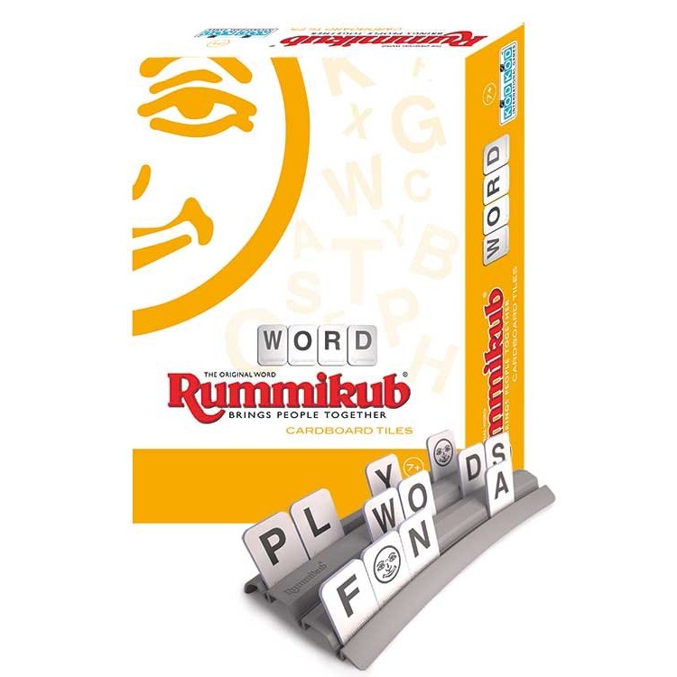 現貨【小辣椒正版益智遊戲】拉密英外出型簡易版Rummikub Word Cardboard 繁體中文版