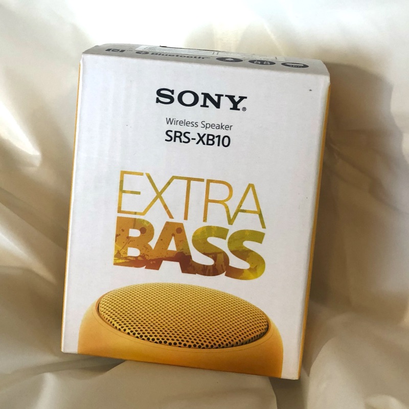 sony SRS- XB10 藍芽防潑水喇叭 extra bass 支援NFC