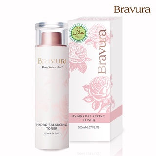 【Bravura 柏薇菈】玫瑰平衡化妝水(200ml)｜化妝水 玫瑰花水 保濕 深層補水 舒適溫和