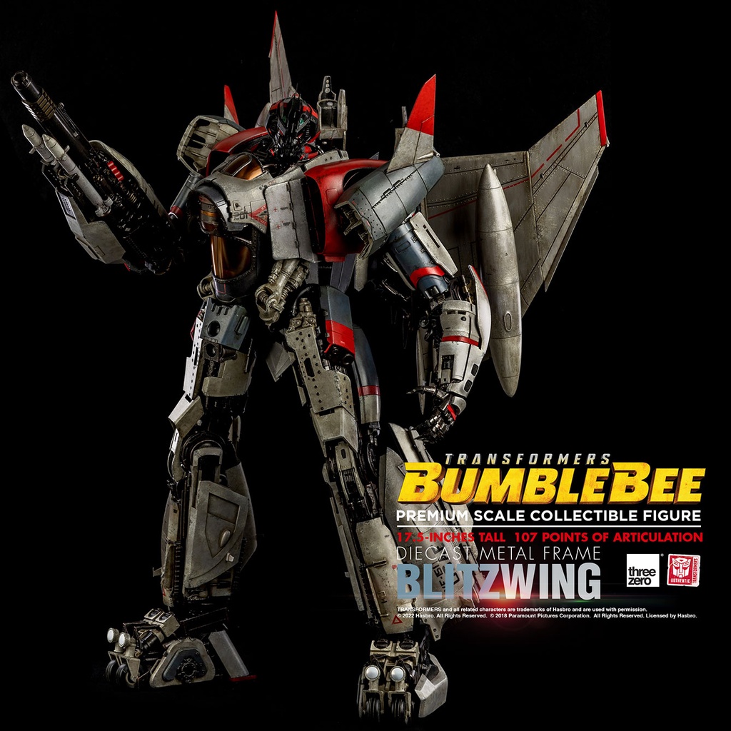 【撒旦玩具 SatanToys】預購 THREEZERO 電影【變形金剛：大黃蜂】PREMIUM 閃電Blitzwing