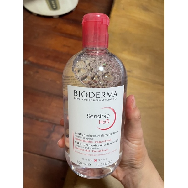 貝德瑪卸妝水 500ml 舒敏高效潔膚水 潔膚液 BIODERMA Sensibio H2O