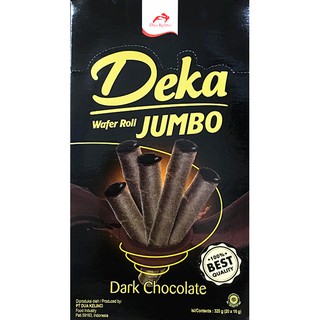 印尼 Deka 典藏黑雪茄 280g 20支 巧克力捲 夾心酥 黑雪茄 雪茄巧克力
