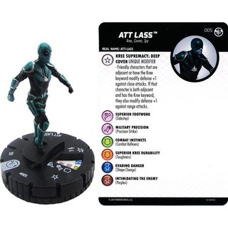 Att Lass #005 Captain Marvel Movie Gravity Feed Marvel Heroc