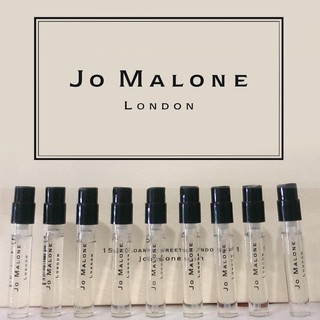 現貨 Jo Malone 忍冬與印蒿 原裝試管小香 1.5ml 噴頭式香水 英國梨與小蒼蘭/黑莓子與月桂葉/杏桃花與蜂蜜