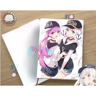 Vtuber 神樂mea Hololive 神樂魅婭湊阿庫婭阿誇動漫筆記本記事本英語本 蝦皮購物