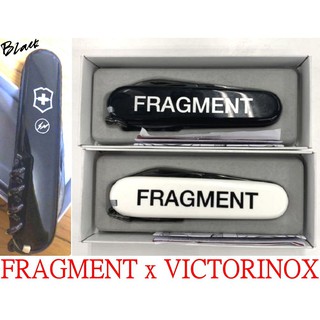 BLACK全新FRAGMENT x VICTORINOX x THE CONVENI閃電LOGO瑞士刀/鑰匙圈