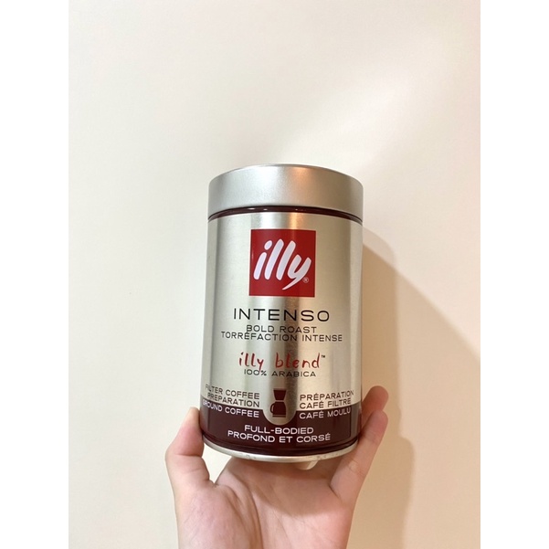 illy咖啡粉(附贈咖啡濾杯及濾紙）