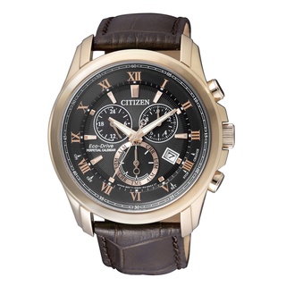 【CITIZEN 星辰】光動能萬年曆皮帶時尚腕錶(BL5542-07E/43mm)