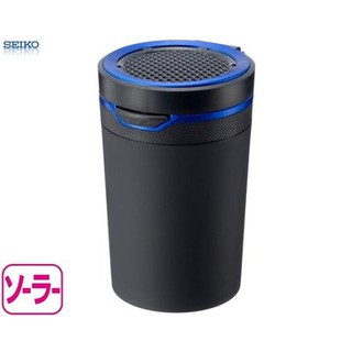 太陽能LED煙灰缸(藍) ED-182 夜間感應式 LED燈 菸灰缸 車用菸灰缸 自動熄火
