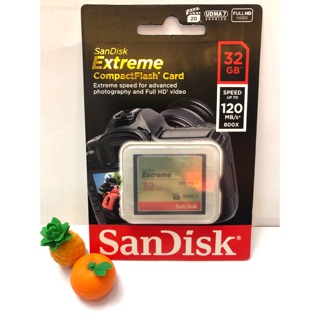 SanDisk Extreme CF 32G 32GB 120MB 800X 記憶卡 群光公司貨