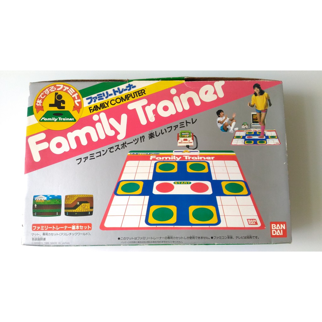 任天堂 紅白機 FC 初代 元祖 家庭訓練機 附兩片盒裝遊戲
