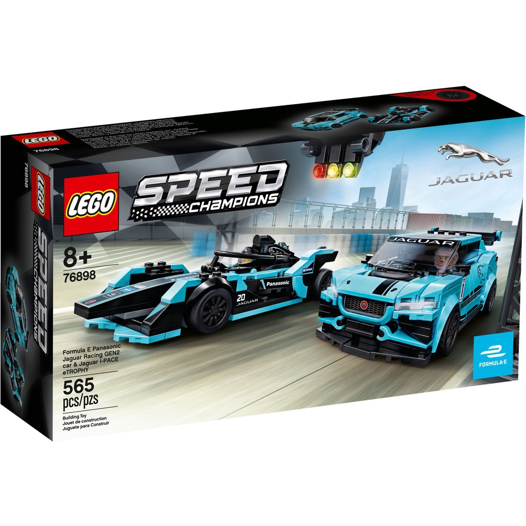 【群樂】盒組 LEGO 76898 捷豹GEN2 &amp; eTROPHY 現貨不用等