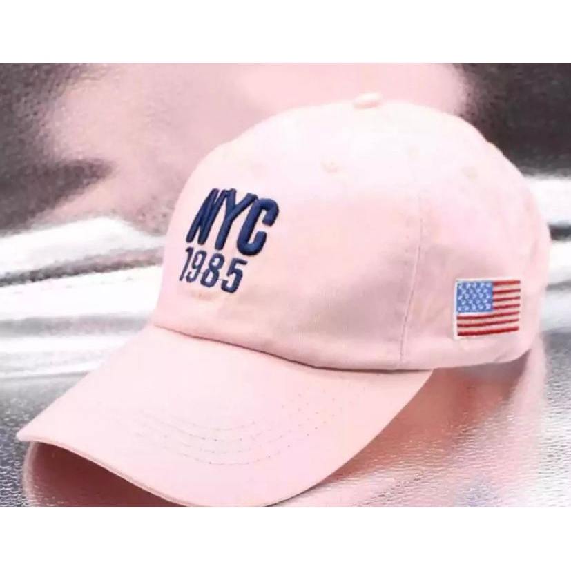 棒球帽 distro nyc 1985 進口男士原裝帽刺繡 nimbul 材料棉溢價